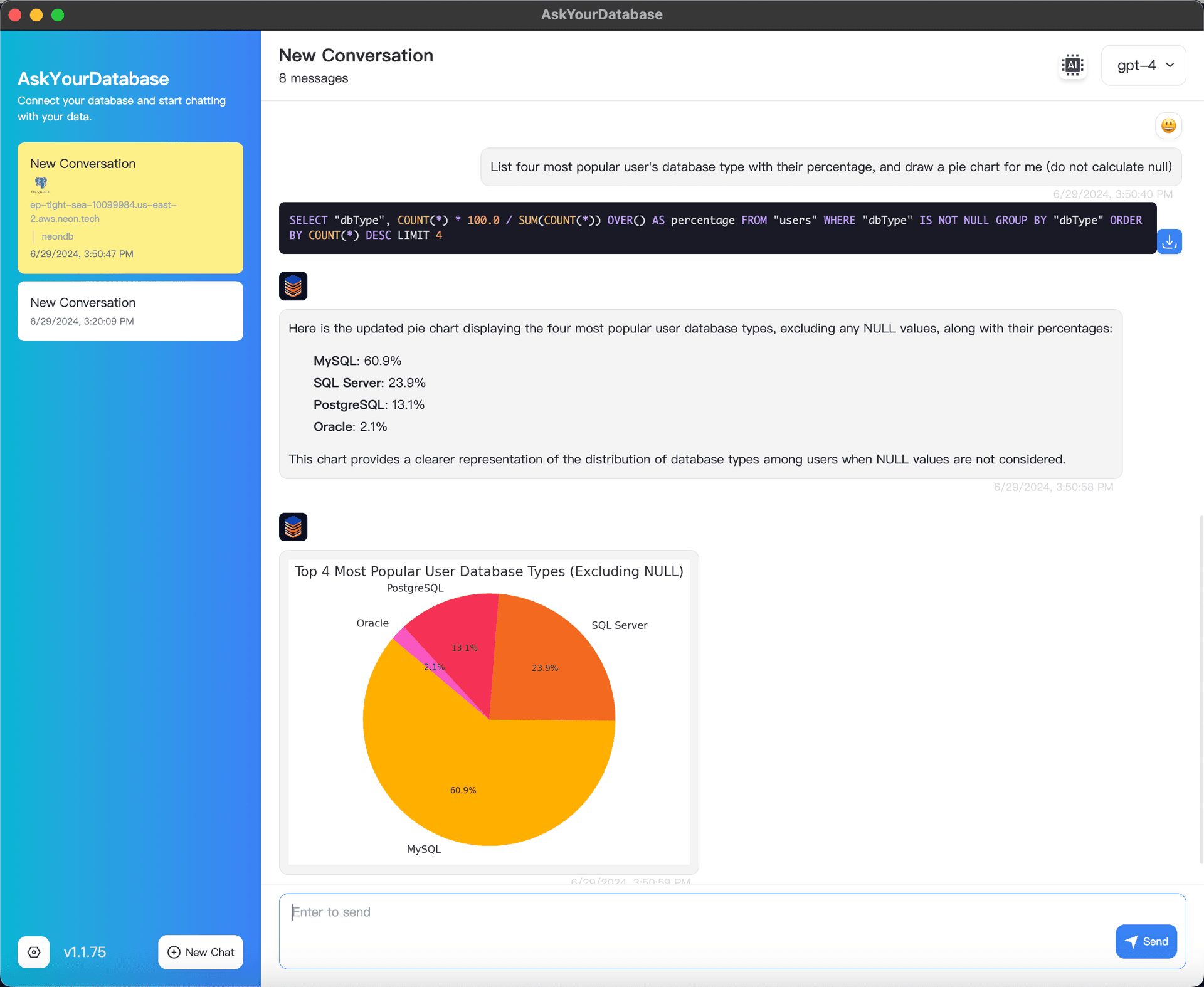Chat with Neon
