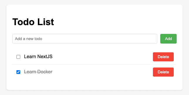 Todo App Completed
