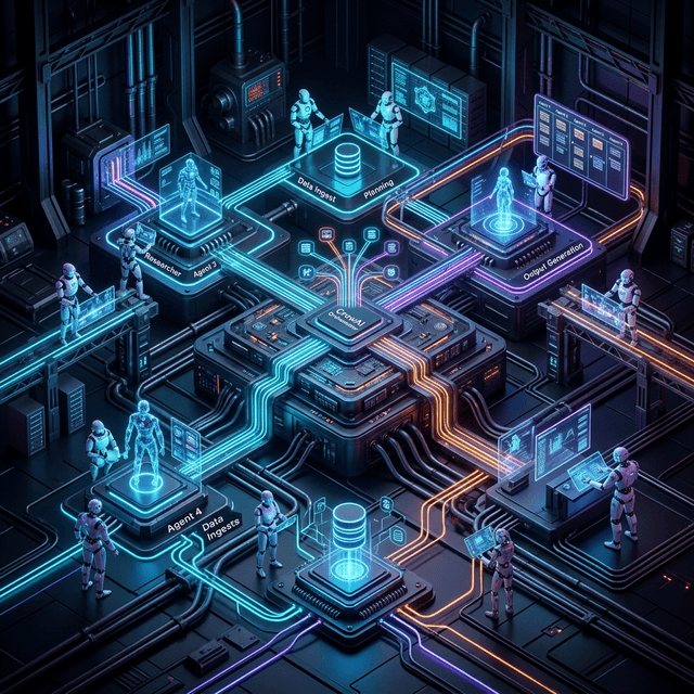 Arquitectura Multi-Agente CrewAI